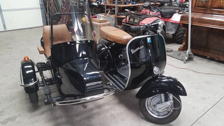 At $7,500, Could This 1969 Piaggio Vespa 150 With a Sidecar be Your New Sidekick?